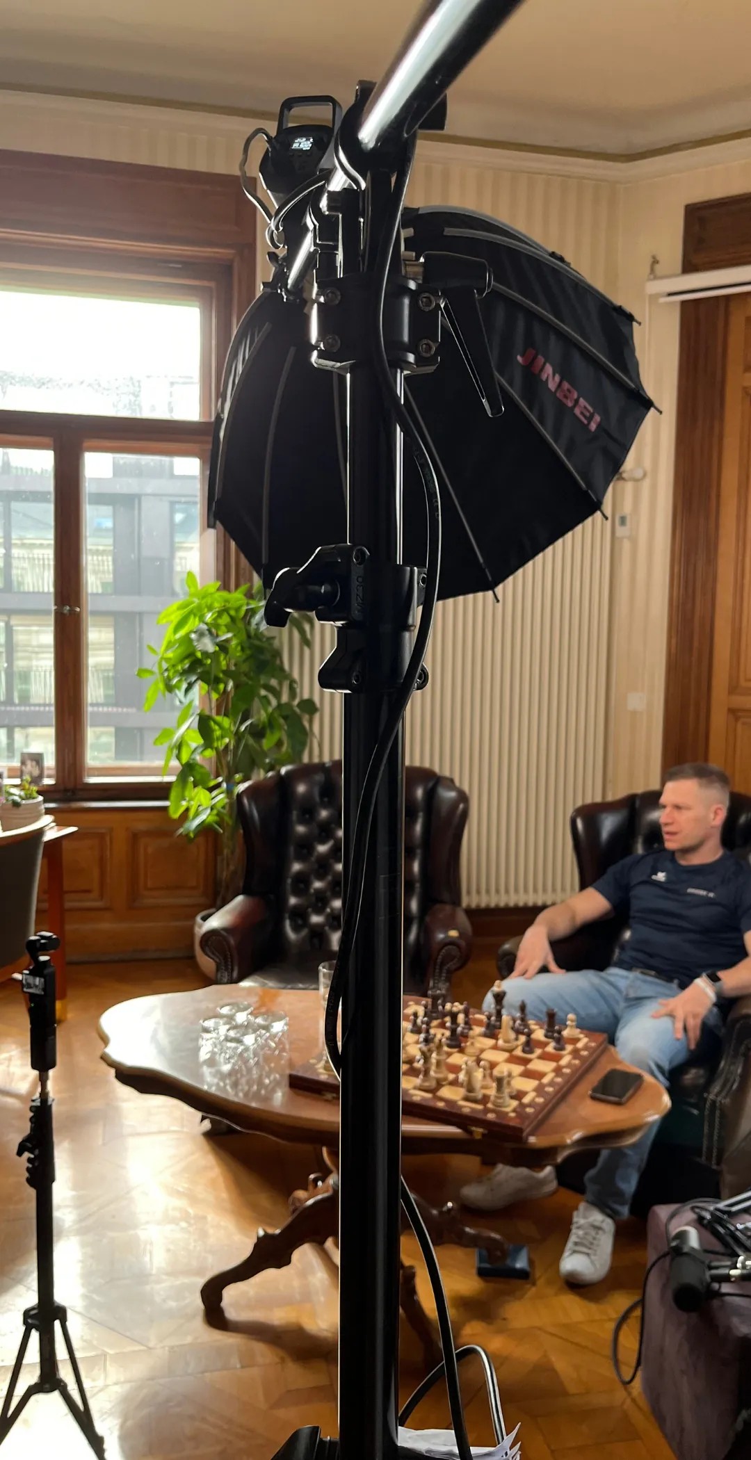 Foto-Shooting bei einem Kunden vor Ort